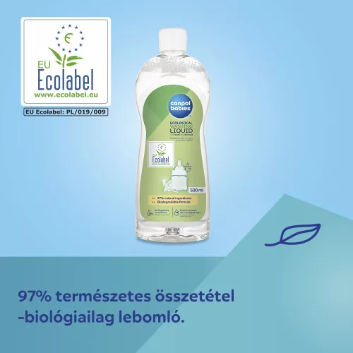 Canpol Babies Mosogatószer cumikhoz és cumisüvegekhez - 500 ml