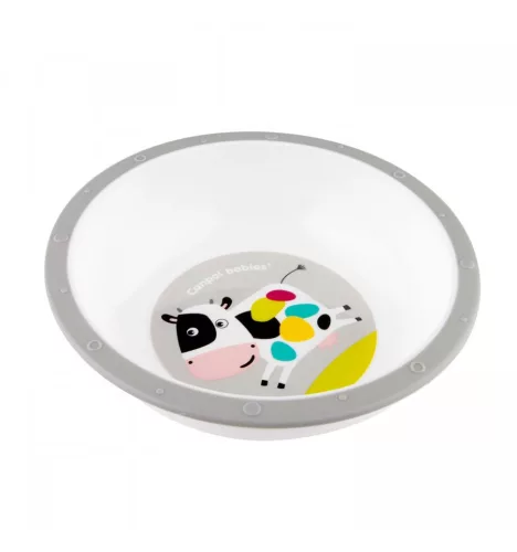 Canpol Babies Csúszásmentes műanyag tál 270 ml (4h+) - Boci