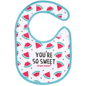 Canpol Babies So Cool tépőzáras pamut előke - Dinnyék