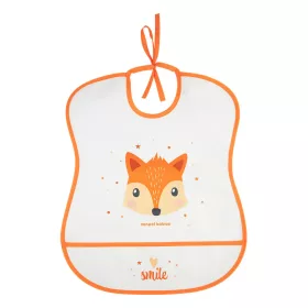 Canpol babies műanyag puha előke Cute Animals - Róka