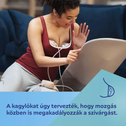 Canpol Babies MilkShell dupla melltartóba helyezhető mellszívó