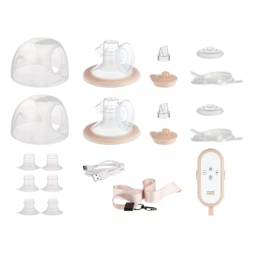 Canpol Babies MilkShell dupla melltartóba helyezhető mellszívó