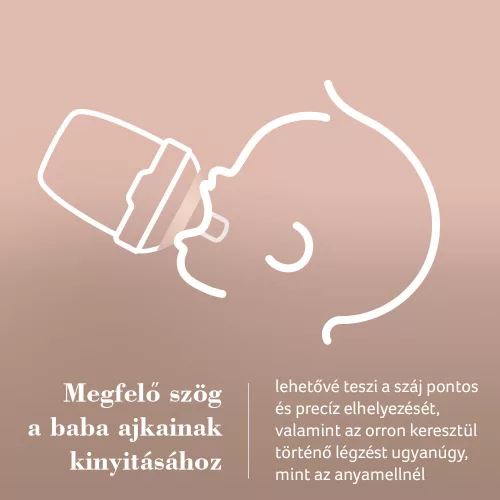 Lovi MAMMAFEEL Cumisüveg 330ml (6h+)