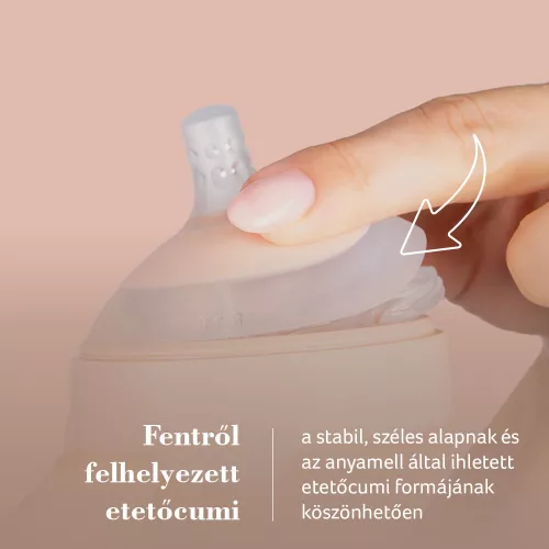 Lovi MAMMAFEEL Cumisüveg 330ml (6h+)