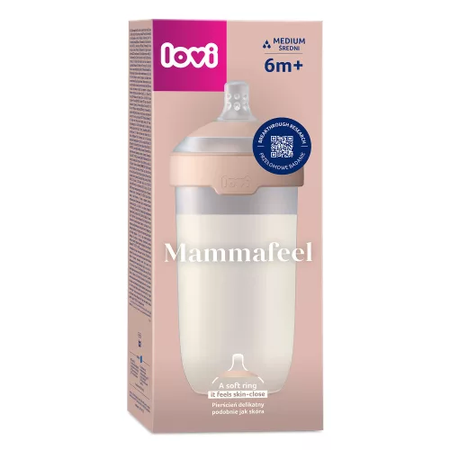 Lovi MAMMAFEEL Cumisüveg 330ml (6h+)