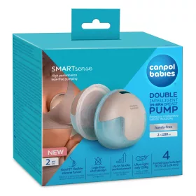   Canpol babies SmartSense Dupla hordható vezeték nélküli elektromos mellszívó