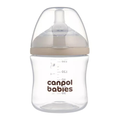 Canpol babies Natural Shape anti-kólikás cumisüveg 150ml (0h+)
