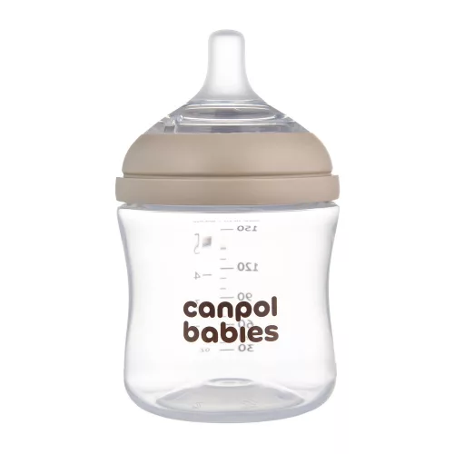 Canpol babies Natural Shape anti-kólikás cumisüveg 150ml (0h+)