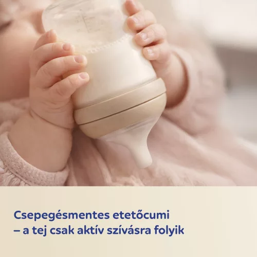 Canpol babies Natural Shape anti-kólikás cumisüveg 150ml (0h+)