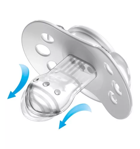 Lovi Dinamikus nyugtató cumi 2db (3-6 hónap) Salt&Pepper