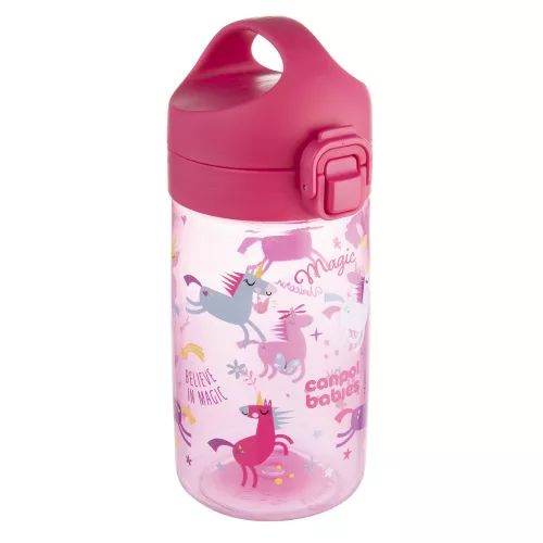 Canpol babies Junior gyermek kulacs 400 ml - Rózsaszín