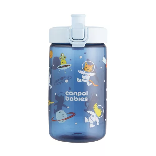 Canpol babies Junior gyermek kulacs 400 ml - Kék