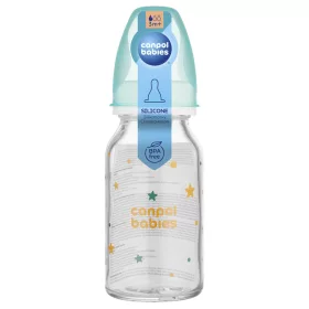 Canpol babies Keskeny nyakú cumisüveg TOYS 120ml
