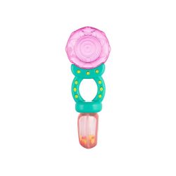   Canpol Hűsítő rágóka csörgővel - Lollipop - Rózsaszín