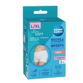   Canpol Babies Elasztikus mosható kismama bugyi - L/XL méret (2 db)