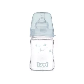   Lovi DiamondGlass Üvegből készült cumisüveg 150 ml (0h+) - Botanic