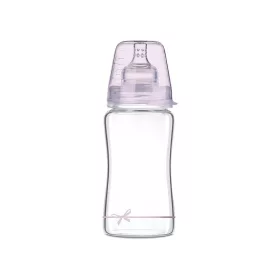   Lovi DiamondGlass Üvegből készült cumisüveg 250 ml (3h+) - Baby Shower Girl