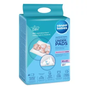   Canpol Babies eldobható pelenkázó alátét 60x90 cm - 10 db