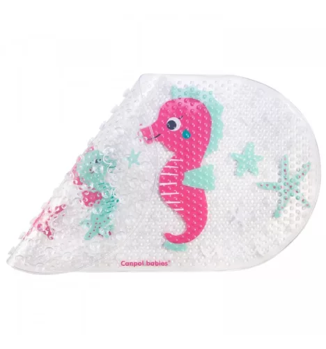 Canpol Babies Love&Sea Csúszásgátló alátét kádba - Rózsaszín