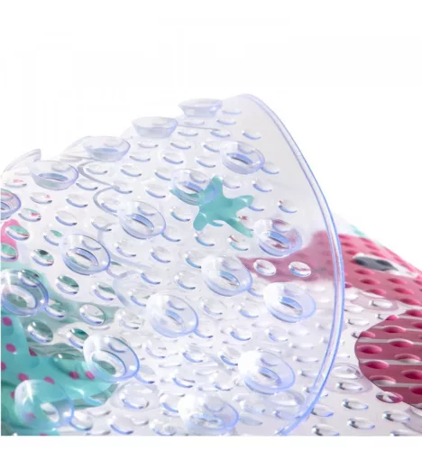 Canpol Babies Love&Sea Csúszásgátló alátét kádba - Rózsaszín