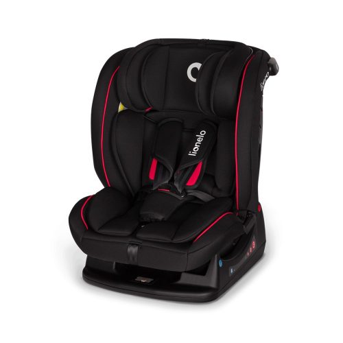 Lionelo Aart gyerekülés 0-36 kg - Black Carbon red