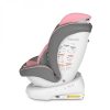 Lionelo Bastiaan One 360°-ban forgatható IsoFix gyermekülés 0-36 kg - Pink Baby