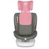 Lionelo Bastiaan One 360°-ban forgatható IsoFix gyermekülés 0-36 kg - Pink Baby