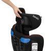 Lionelo Bastiaan 360°-ban forgatható ISOFIX gyermekülés 0-36 kg  - Sporty Black