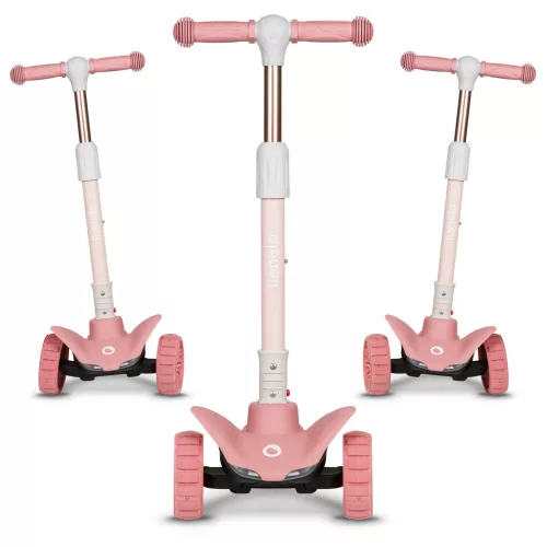 Lionelo Timmy 3 kerekű roller - Pink Rose