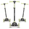 Lionelo Jessy 3 kerekű roller - Grey Green
