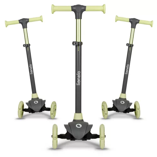 Lionelo Jessy 3 kerekű roller - Grey Green