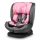 Lionelo Bastiaan I-Size 360°-ban forgatható ISOFIX gyermekülés (40-150 cm) - Pink Baby