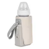 Lionelo Thermup Go PLUS hordozható akkumulátoros cumisüveg-melegítő - Beige Sand