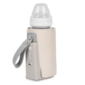   Lionelo Thermup Go PLUS hordozható akkumulátoros cumisüveg-melegítő - Beige Sand