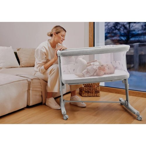 Lionelo Aurora 3in1 babaöböl, babaágy és bölcső - Grey Graphite