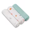 Lionelo Bamboo 3 db-os textil pelenka szett (70x70) - Dot