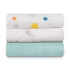 Lionelo Bamboo 3 db-os textil pelenka szett (70x70) - Dot
