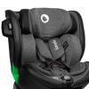 Lionelo Harmony I-Size 360°-ban forgatható ISOFIX gyermekülés (40-150 cm) - Grey Graphite Leather