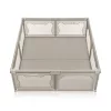 Lionelo Willow XL utazójáróka (207x187 cm) - Beige Sand