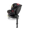 Lionelo Navy I-Size 360° forgatható ISOFIX gyermekülés (40-150cm) - Black Red