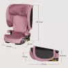 Lionelo Orin i-Size Isofix gyerekülés (100-150 cm) - Pink Mauve