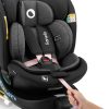 Lionelo Navy I-Size 360° forgatható ISOFIX gyermekülés (40-150cm) - Black Pink