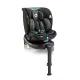 Lionelo Navy I-Size 360° forgatható ISOFIX gyermekülés (40-150cm) - Black Turquoise