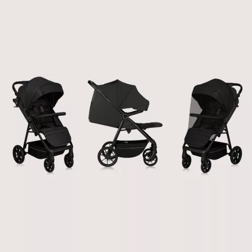 Lionelo Mira sport babakocsi - Black Onyx