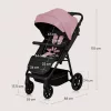 Lionelo Mira sport babakocsi - Pink Rose
