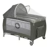 Lionelo Sven Plus multifunkciós utazóágy - Beige Olive