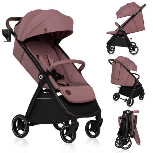 Lionelo Ingrid sport babakocsi - Pink Mauve