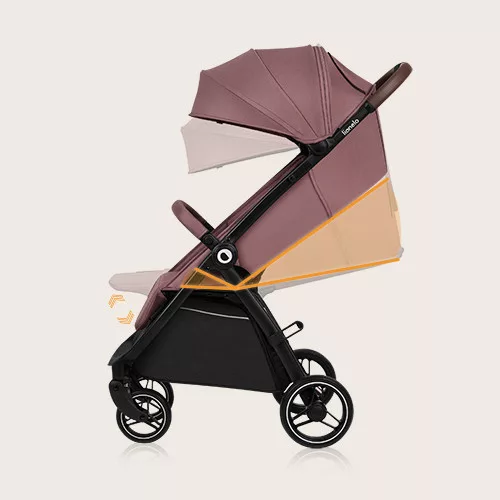 Lionelo Ingrid sport babakocsi - Pink Mauve