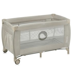 Lionelo Stefi Plus kétszintes utazóágy - Beige Cappuccino