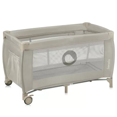 Lionelo Stefi Plus kétszintes utazóágy - Beige Cappuccino